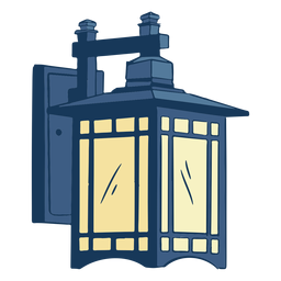 Linterna de la vendimia Diseño PNG