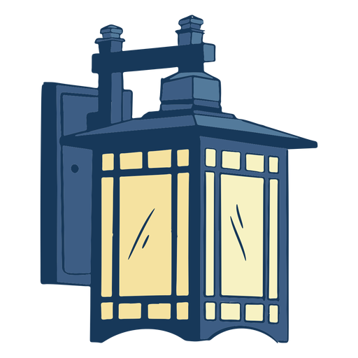 Vintage lantern PNG Design