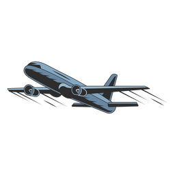 Avión de época Diseño PNG