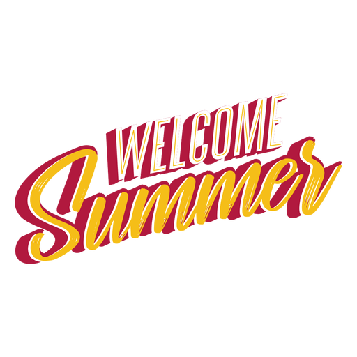 bienvenido letras de verano descargar png svg transparente descargar png svg transparente