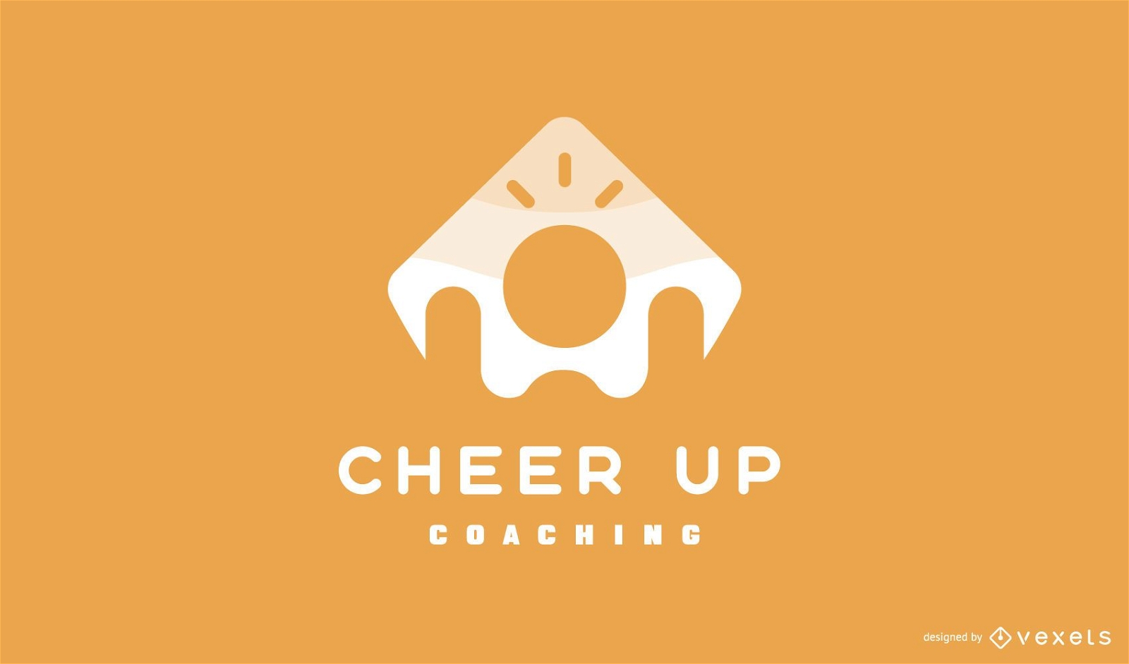 Design de logotipo do Cheer Up Coaching