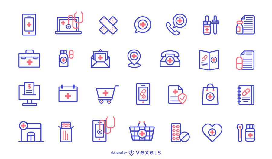 Pharmacy Icons Design Pack Pharmacy Icons Design Pack