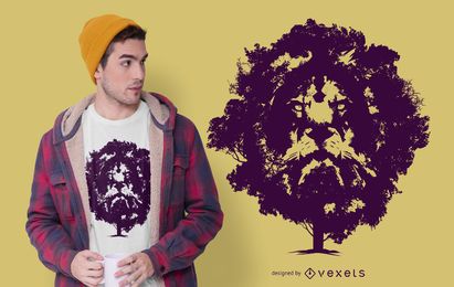 Löwenbaum T-Shirt Design
