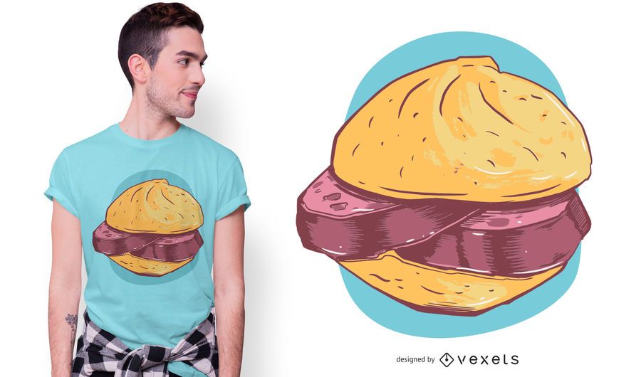 Bavarian Sandwich T-shirt Design Bavarian Sandwich T-shirt Design