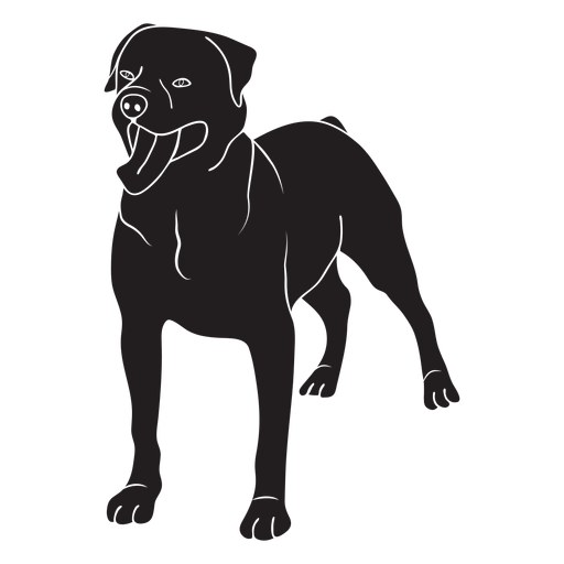 Rottweiler Dog Black Transparent Png Svg Vector File