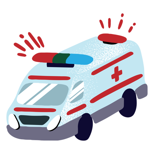 Ambulancia texturizada