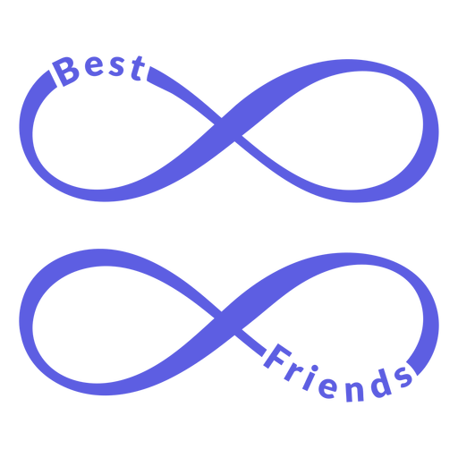 Best friends forever PNG Design