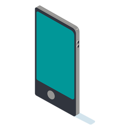 Cellphone isometric Cellphone isometric