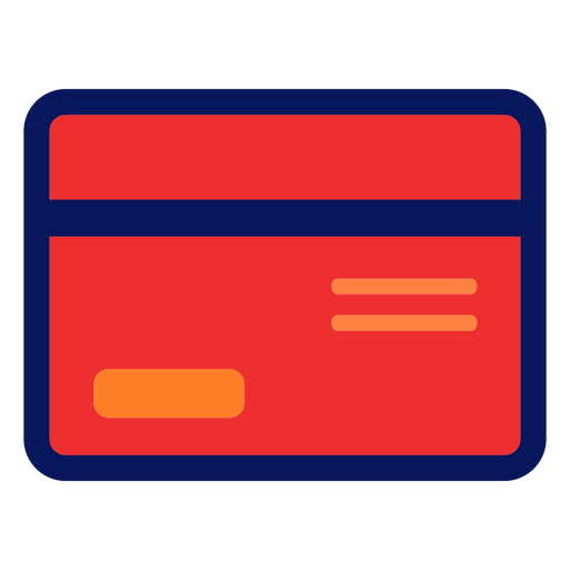 Icono de tarjeta de crédito tarjeta de crédito Diseño PNG