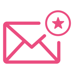 Email icon stroke Transparent PNG