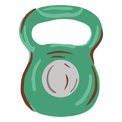 Peso kettleball plana Desenho PNG