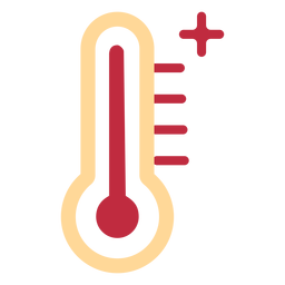 Ícone de termômetro alto Transparent PNG