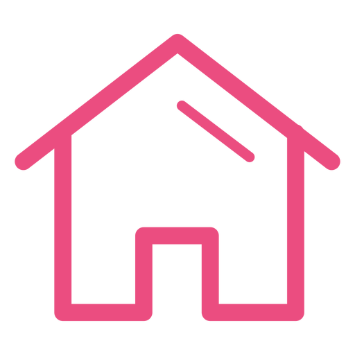 House icon stroke - Transparent PNG & SVG vector file