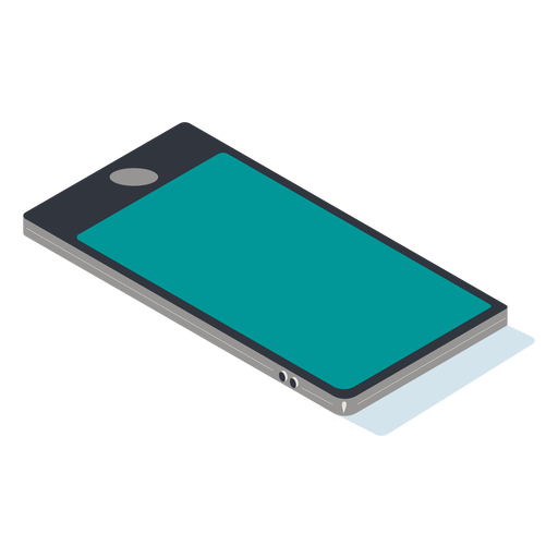 Download Isometric mobile phone - Transparent PNG & SVG vector file