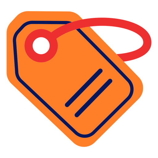 Label tag icon PNG Design