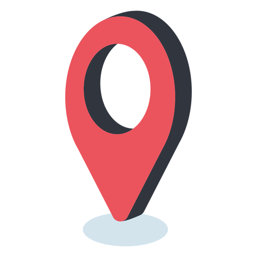 Icono de ubicación isométrico - Descargar PNG/SVG transparente