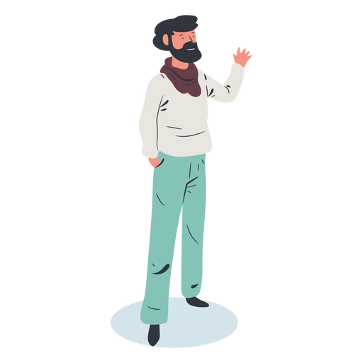 Man character isometric PNG Design