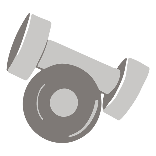 Metal weights flat PNG Design