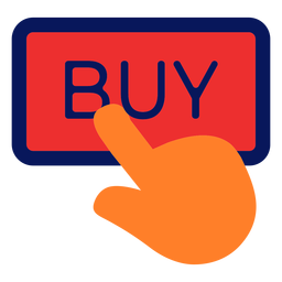 Ícone de compra online Desenho PNG