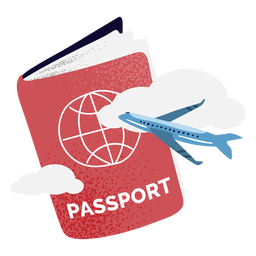 Passport textured PNG Design Transparent PNG