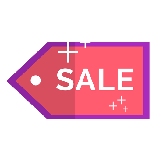 Pink sale icon