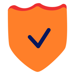 Ícone de escudo de proteção Desenho PNG