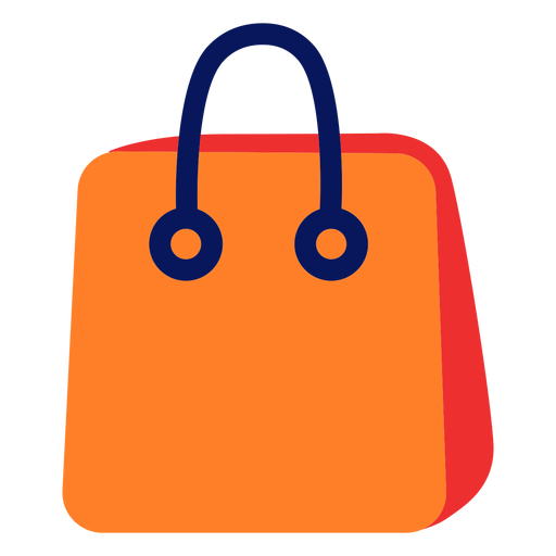 Shopping bag icon PNG Design