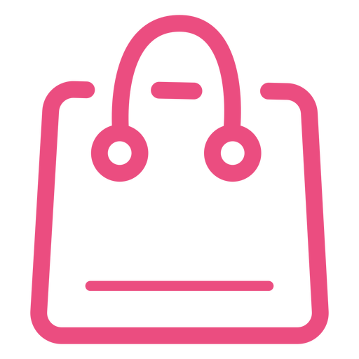 pink shopping bolsa icon