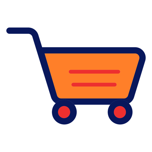 Icono de carrito de compras carrito de compras Diseño PNG