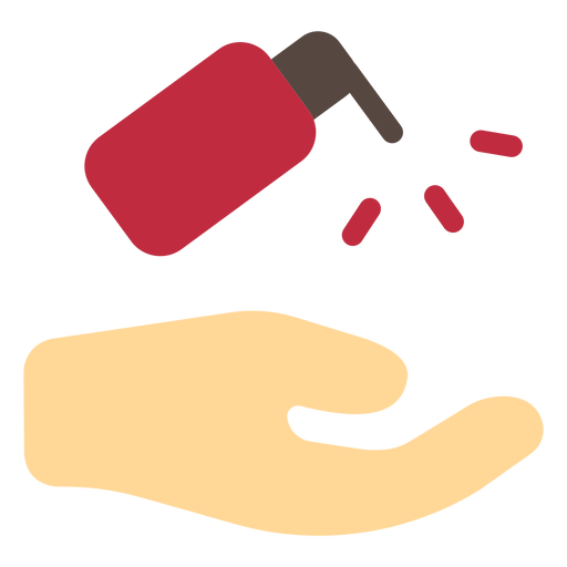 Händewaschen-Symbol PNG-Design