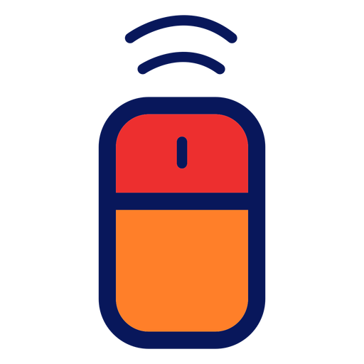 Wireless mouse icon mouse PNG Design