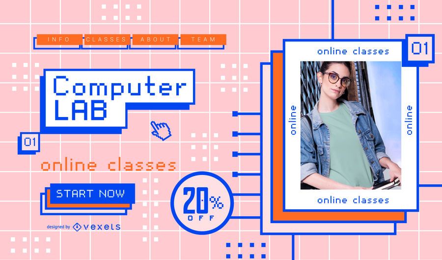 Computer Online Classes Slider Design Computer Online Classes Slider Design
