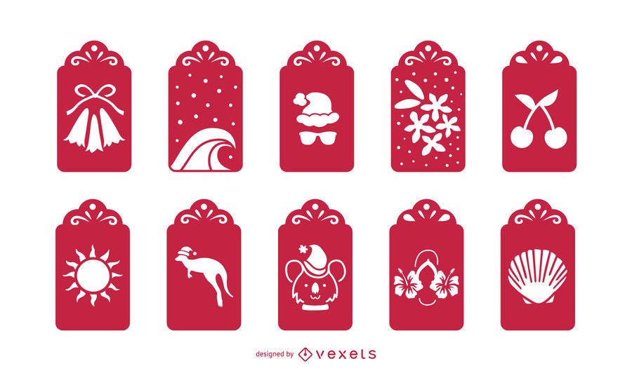 Paquete Australiano de Tarjetas de Navidad Paquete Australiano de Tarjetas de Navidad