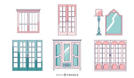 French Architecture Doors Pack French Architecture Doors Pack