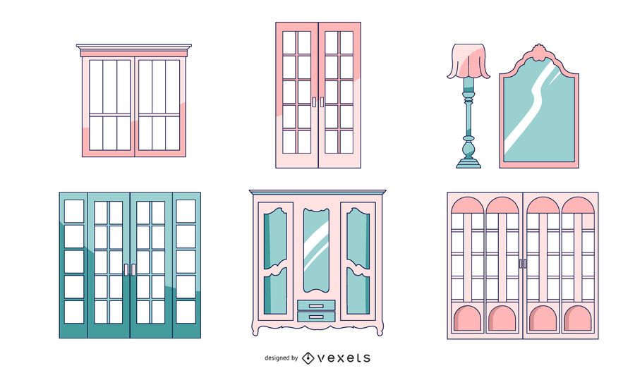 French Architecture Doors Pack French Architecture Doors Pack