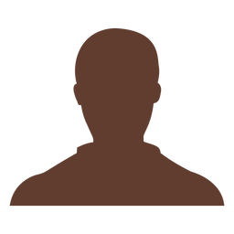 Anonymous avatar man bald head PNG Design