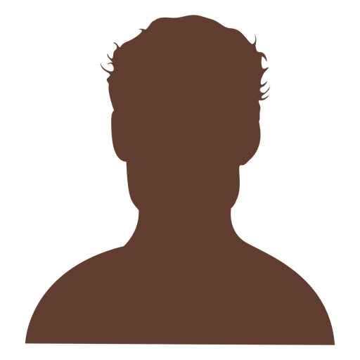 Homem avatar anônimo cabelo curto e cacheado Desenho PNG