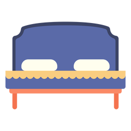 Móveis de cama plana Desenho PNG