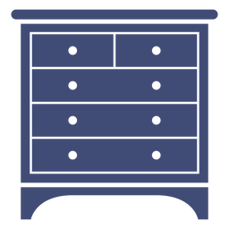 Schrankmöbel monochrom PNG-Design