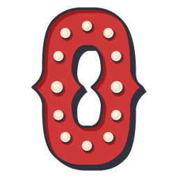 Letra de carnaval o cor Desenho PNG