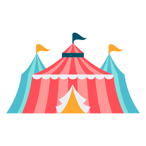 Carnival tent color PNG Design