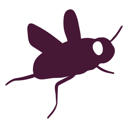 Fly sitting silhouette PNG Design