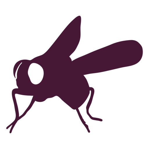 Silhueta de lavagem com mosca Desenho PNG