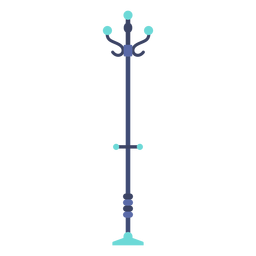 Cabide de móveis plano Desenho PNG