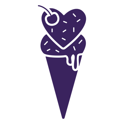 Download Hearts ice cream - Transparent PNG & SVG vector file