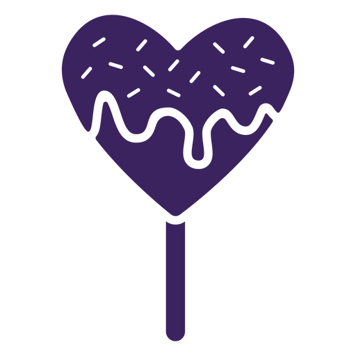 Hearts lollipop