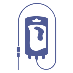 Monocromático de gotejamento médico hospitalar Desenho PNG