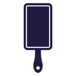 Tabla de cortar de utensilios de cocina Diseño PNG