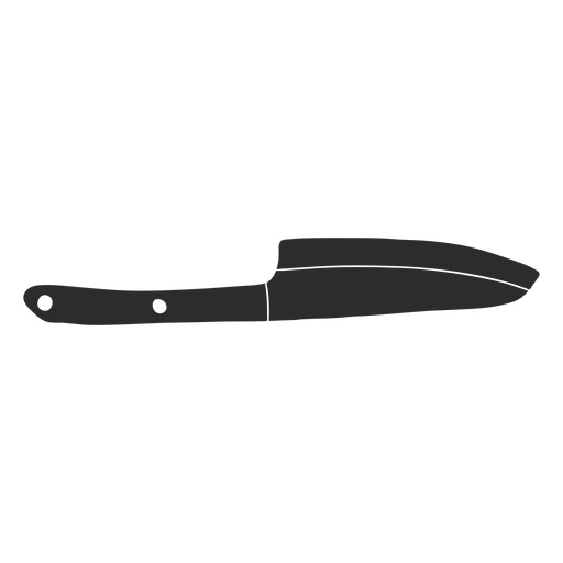 Knife chef silhouette PNG Design