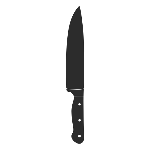 Messer kochen Silhouette PNG-Design